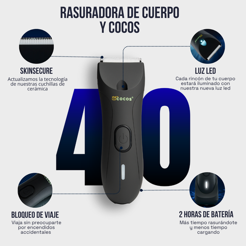 RASURADORA MYCOCOS® 4.0 cr