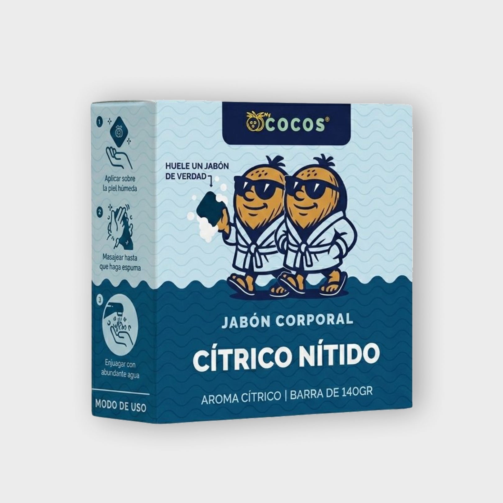 JABÓN PERFUMADO PARA HOMBRE - CÍTRICO NÍTIDO