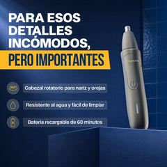 RASURADORA DE NARIZ Y OREJAS - MYCOCOS®