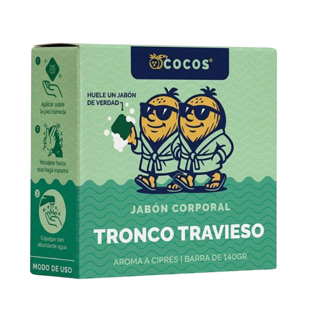 JABÓN PERFUMADO PARA HOMBRE - TRONCO TRAVIESO
